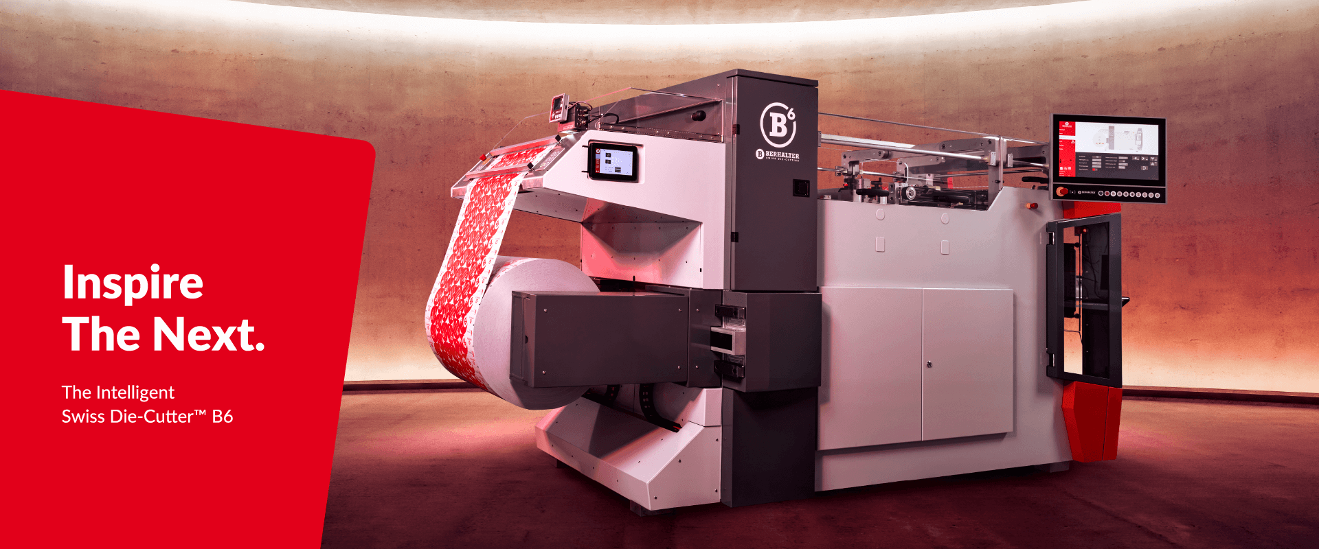 Stanzmaschine Swiss DieCutter™ B6 BERHALTER Swiss DieCutting