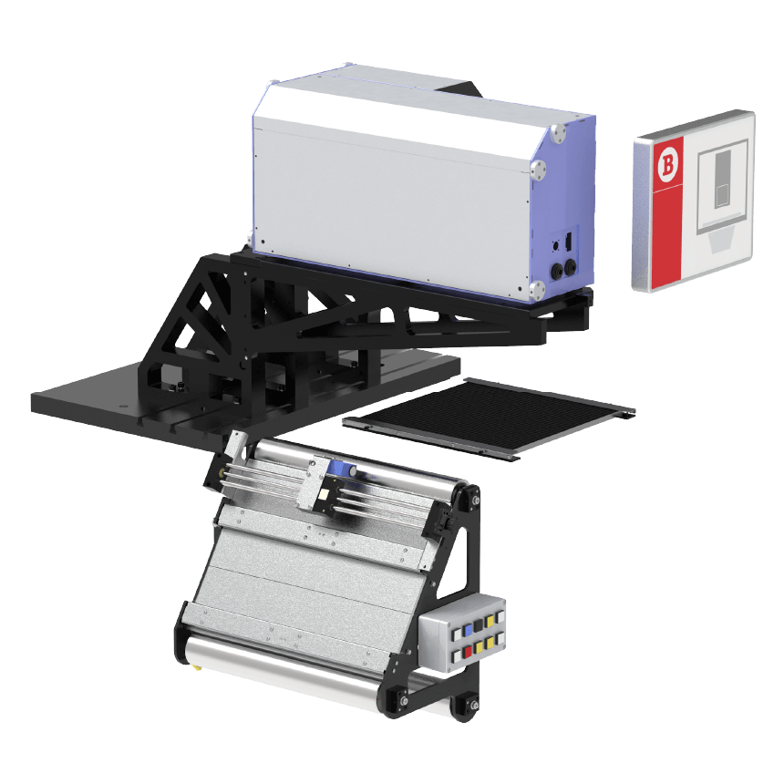PRElaser™ laser-based pre-perforation and pre-cutting system by BERHALTER for precise material processing