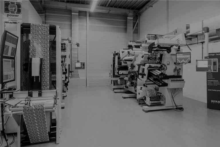 BEAMstack™ Automated Packaging Systems and Robotics BERHALTER Swiss Die-Cutting Show Room