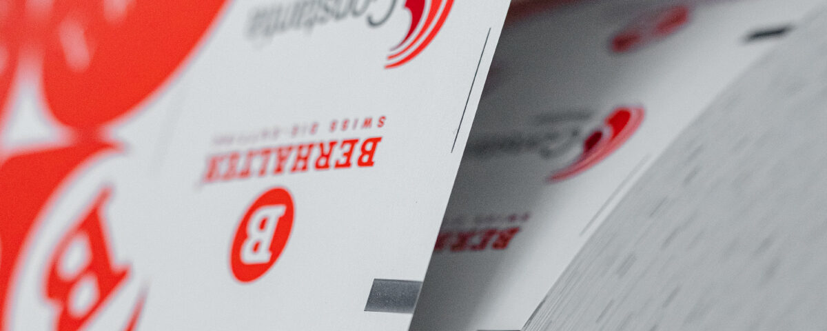 Close-up of material testing process on die-cutting tool for performance optimization